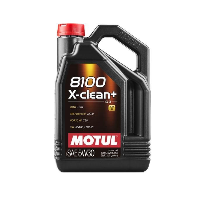 MOTUL Oil 8100 X-CLEAN+ 5W30 5L (can)