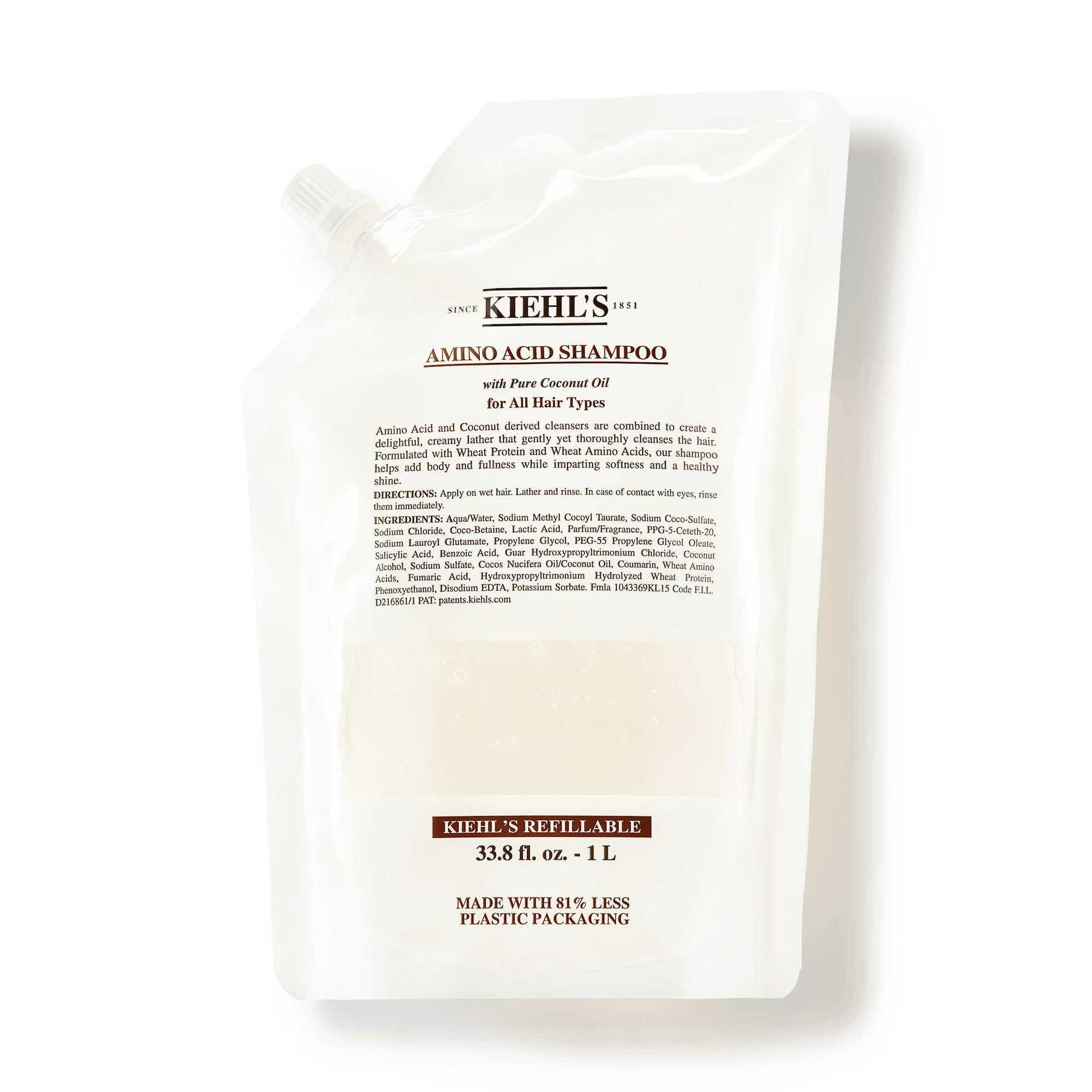 Aminosavas hajsampon 1000 ml - Kiehl's