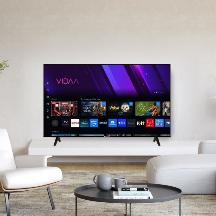 Televisor LED UHD - Continental Edison - 55