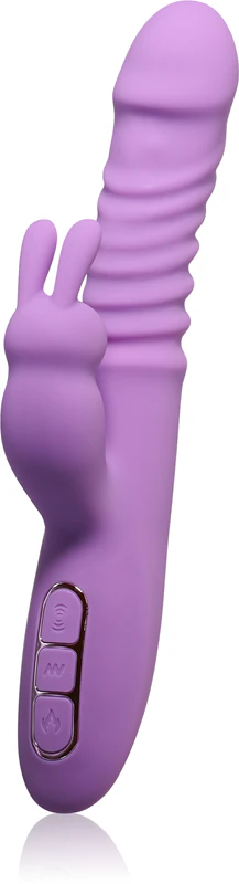 Silikónový vibrátor v tvare králika s klitorisovým stimulátorom Pipedream Fantasy pre ňu