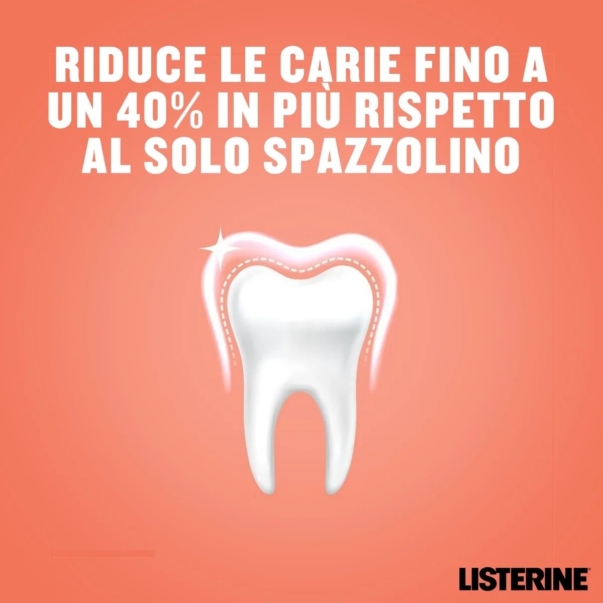 LISTERINE Listerine Smart Rinse enjuague bucal para niños 500 ml protección contra la caries dental