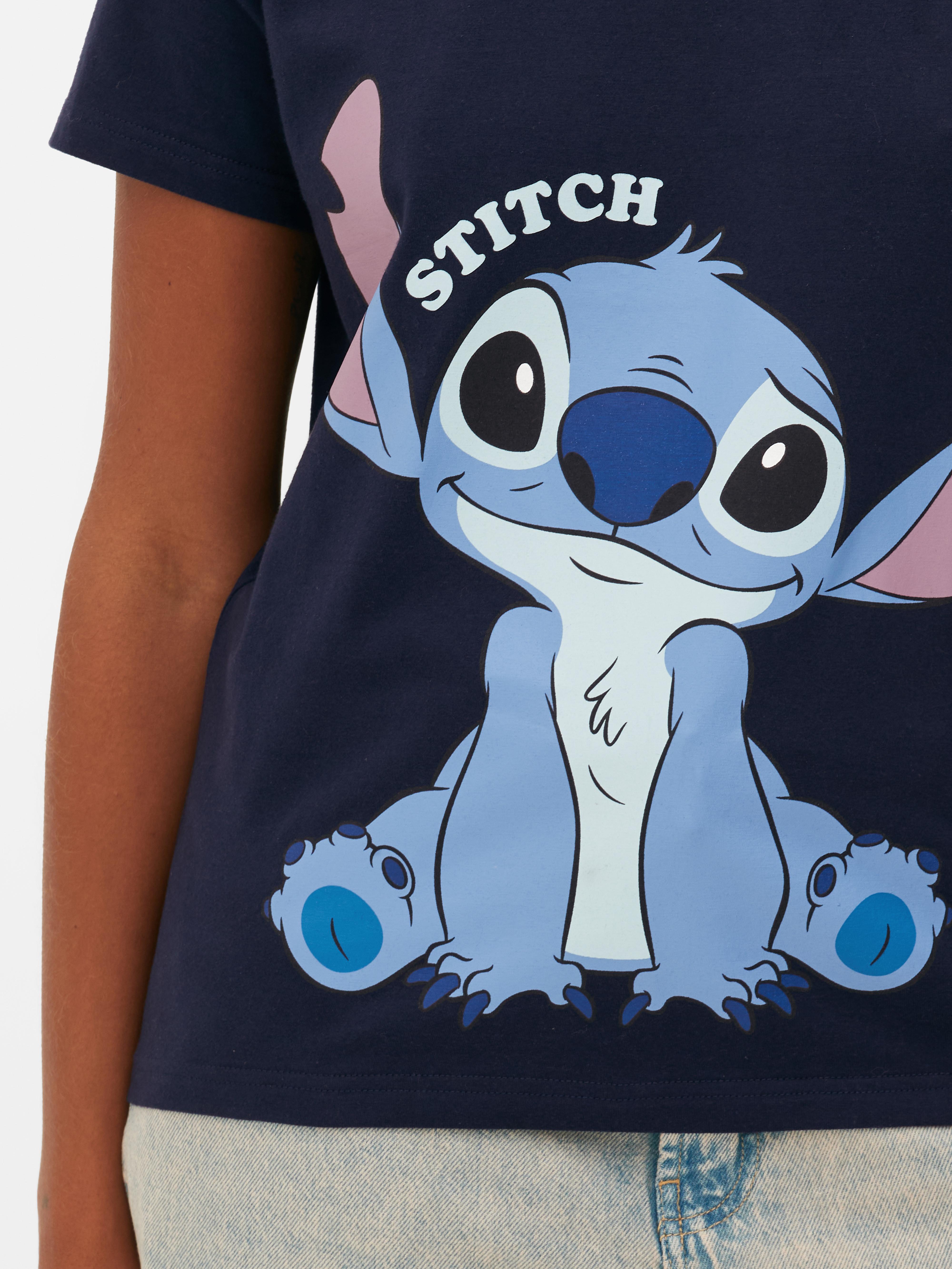 Disneyjeva majica Stitch Majica s okruglim izrezom, kratkim rukavima i Disneyjevim dizajnom Stitcha