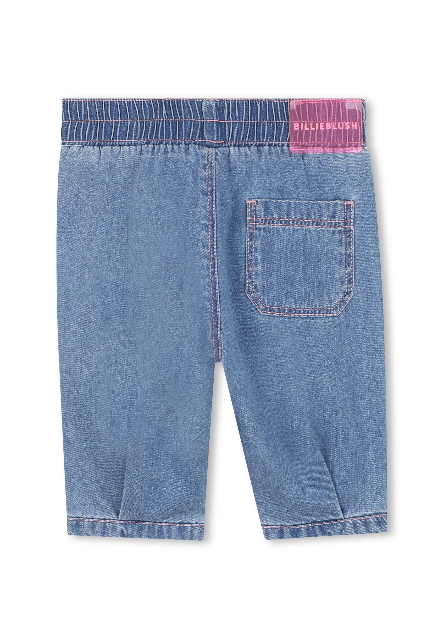 Billieblush jeans met rechte pijpen - dubbele steenbrossage