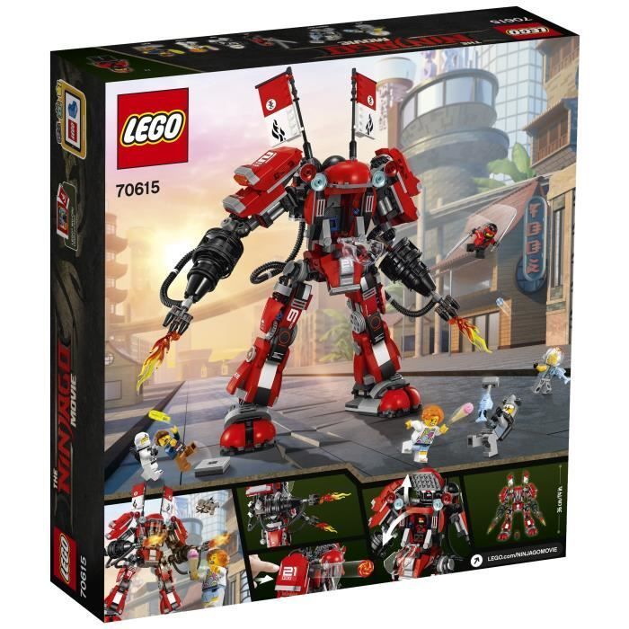 LEGO® NINJAGO® LE FILM™ 70615 L'Armure de Feu