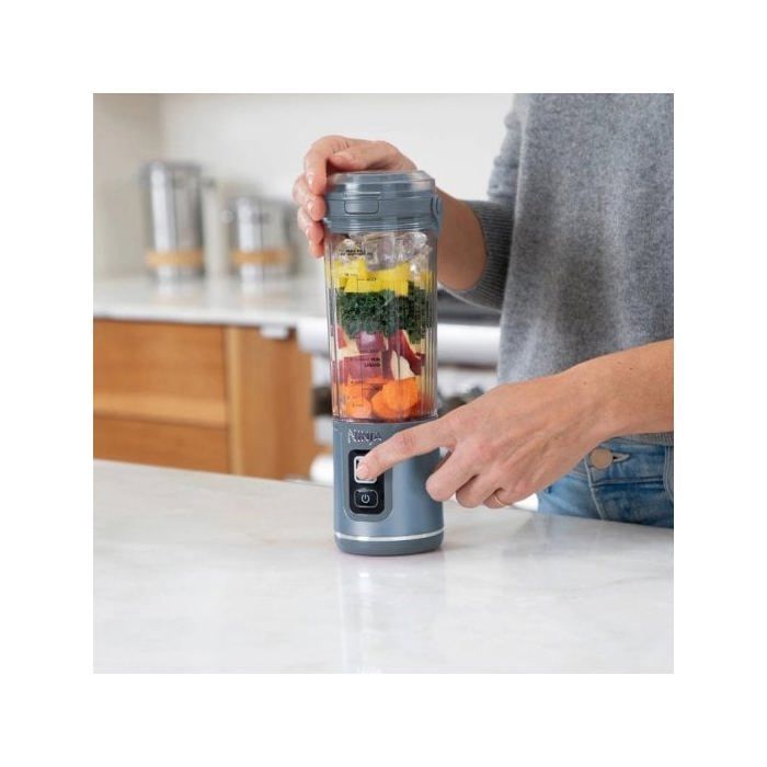 Standmixer - NINJA - BC151EUNV - 14,4 W - Kabellos - Blau