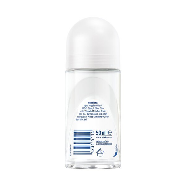 NIVEA „Fresh Pure“ dezodorantas su rutuliniu padu, 50 ml