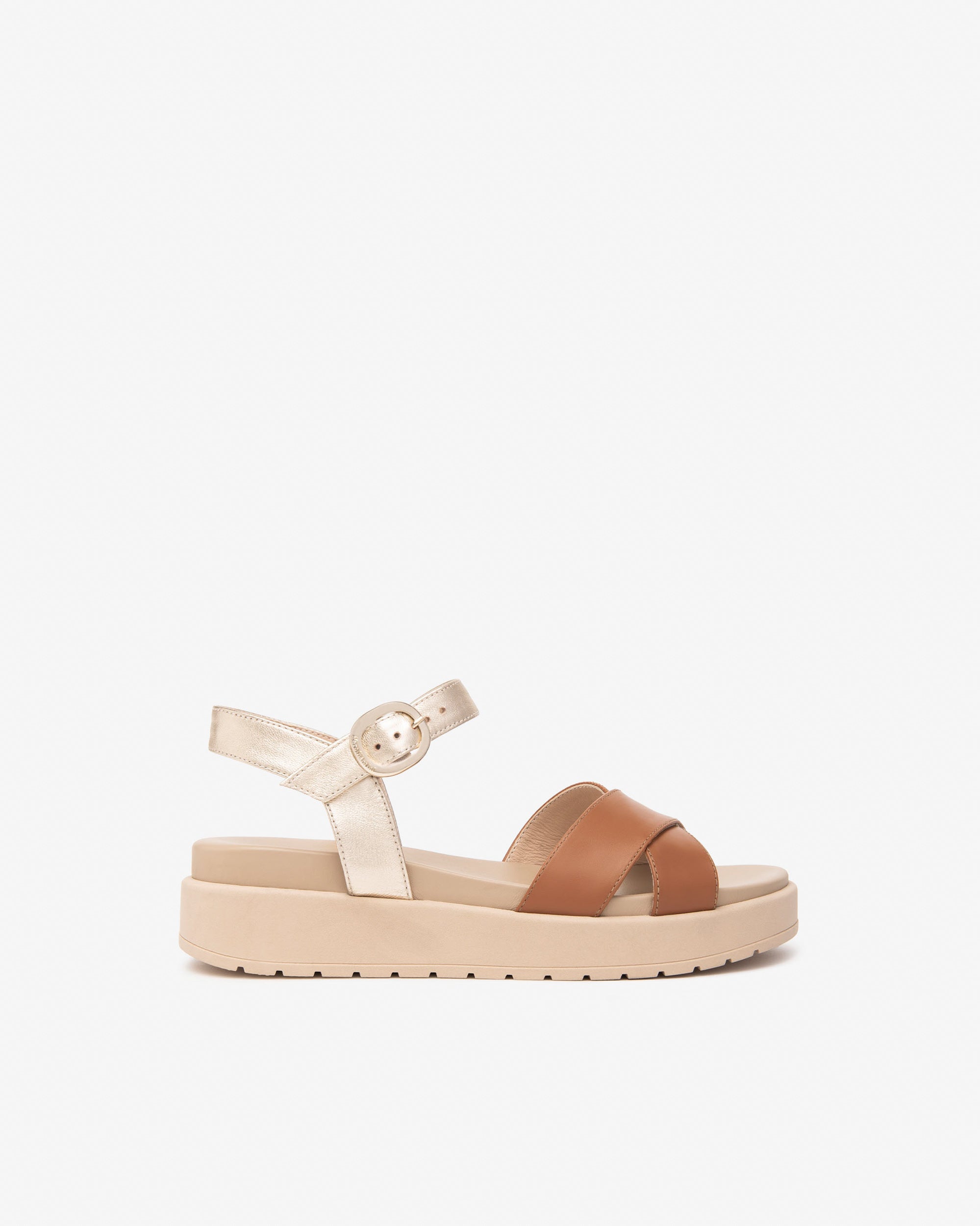  Damen-Ledersandalen