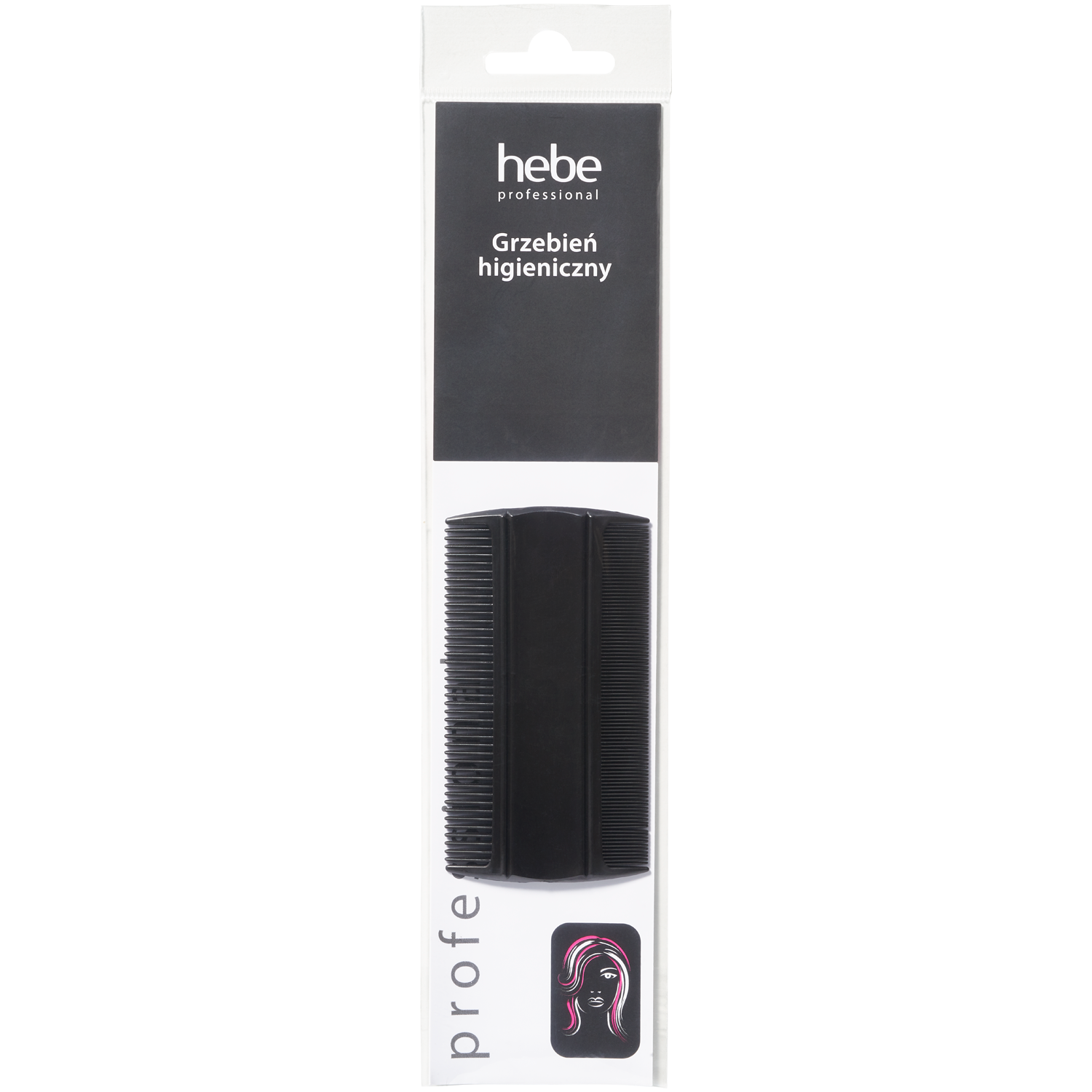 Hebe Professional hygienic hair comb 1 pc.