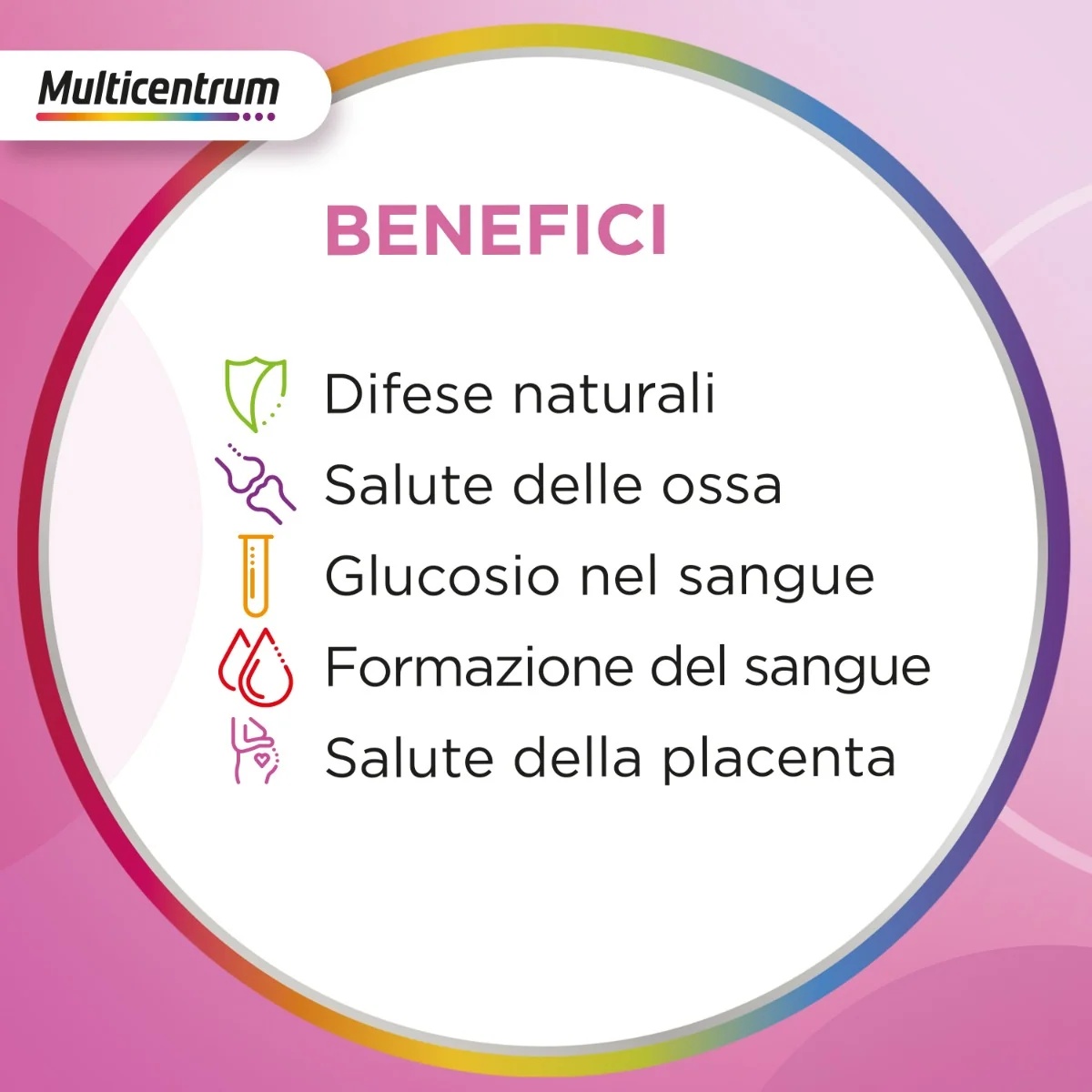 MULTICENTRUM Multicentrum Mamma 30 comprimidos Multivitamínico para mujeres embarazadas