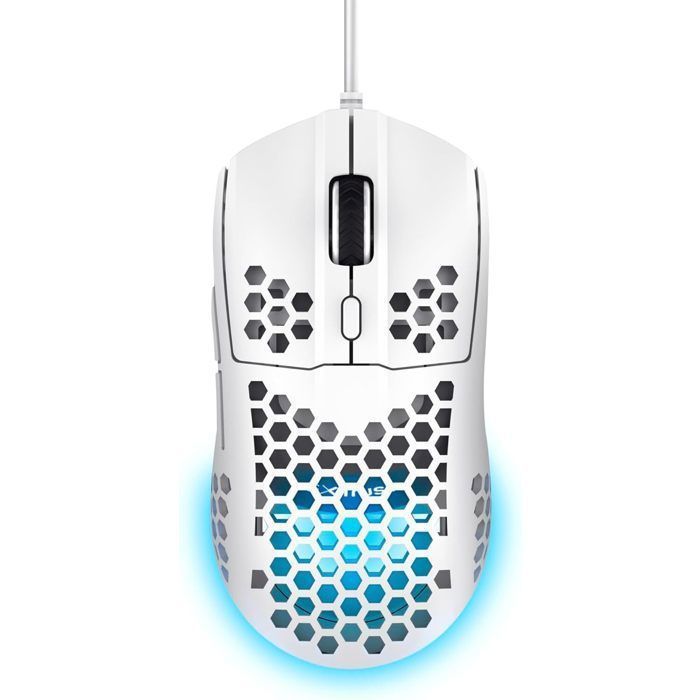 Souris Gaming Ultra Légère - Trust Gaming GXT 928 Helox - Capteur Haute Précision - RGB - FPS & eSports