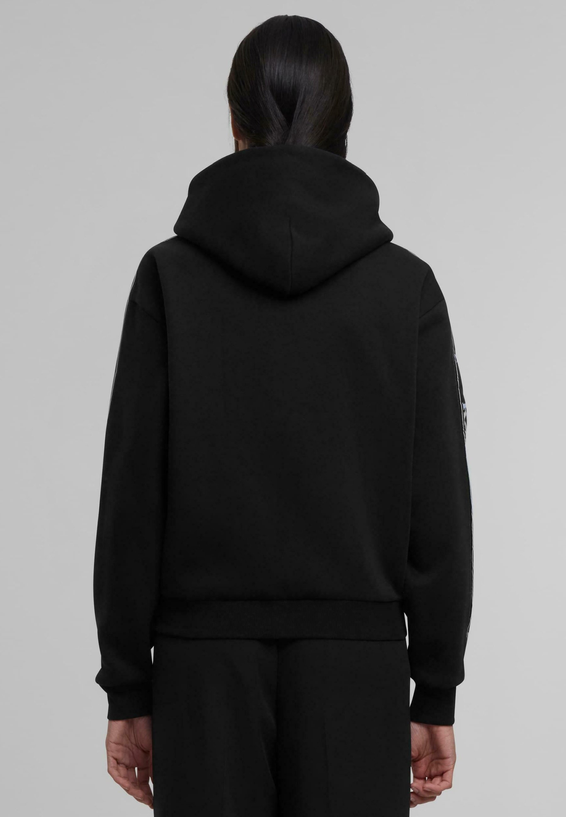 Karl Kani SIGNATURE - Sweatshirt met rits - zwart
