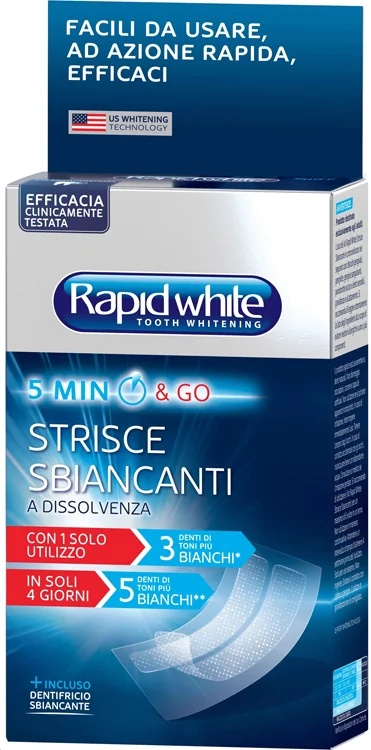 Set de tiras blanqueadoras RAPID WHITE Rapid White