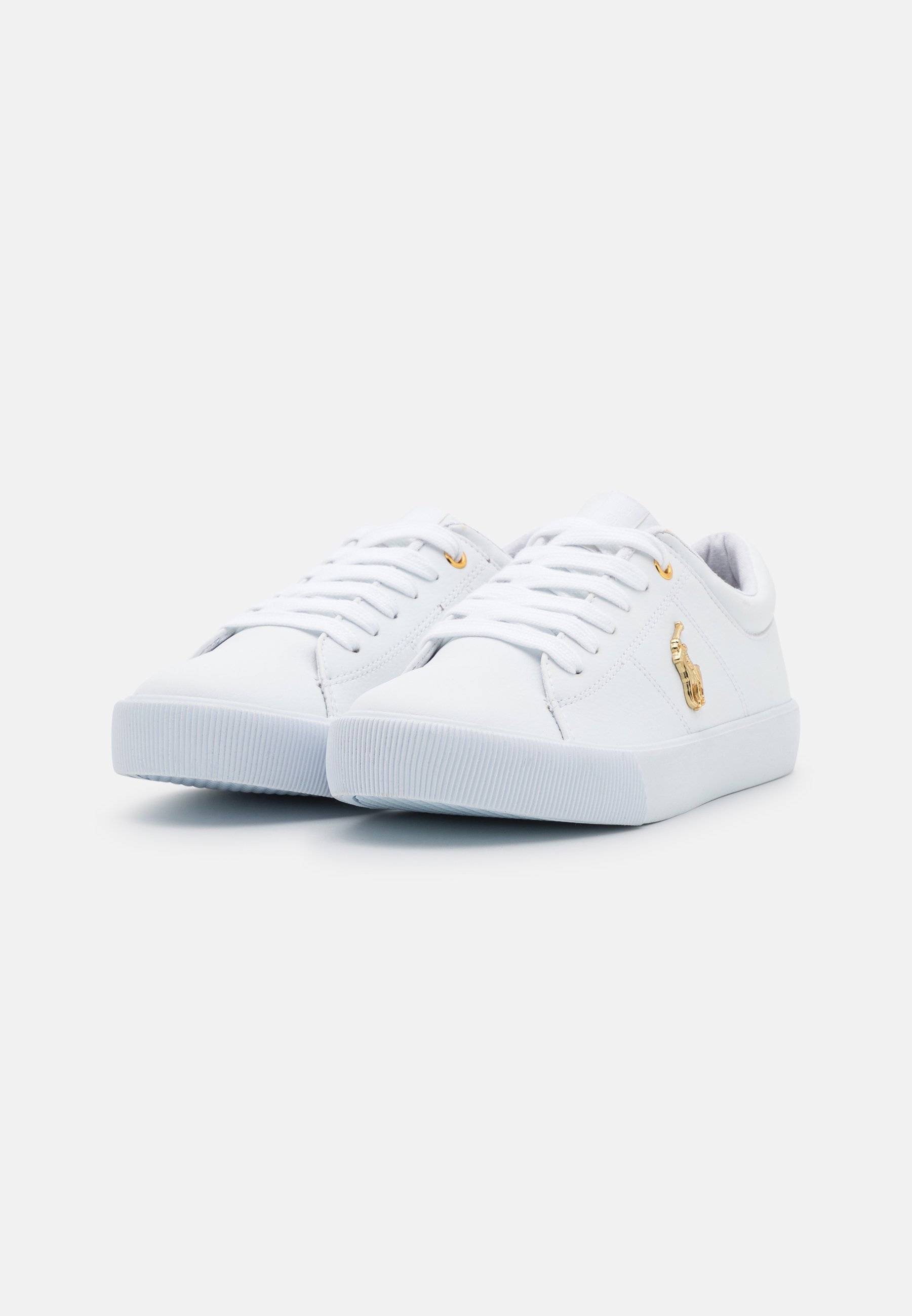 Polo Ralph Lauren ELMWOOD UNISEX - Joggesko - white/gold metal
