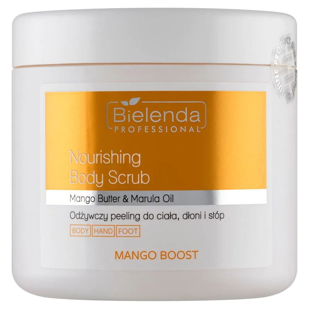 Bielenda Professional Mango Boost Odżywczy peeling do ciała, dłoni i stóp