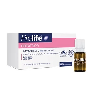 PROLIFE Prolife Pediatric 10 flesjes levende melkzuurfermenten, voedingssupplement voor kinderen