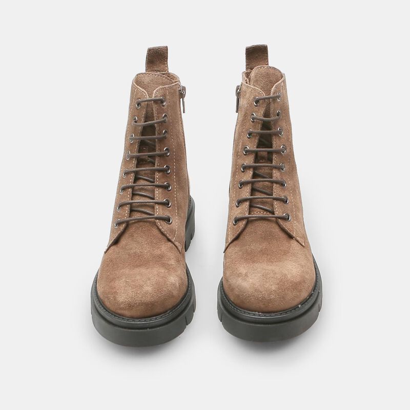 Anfibi da donna in suede