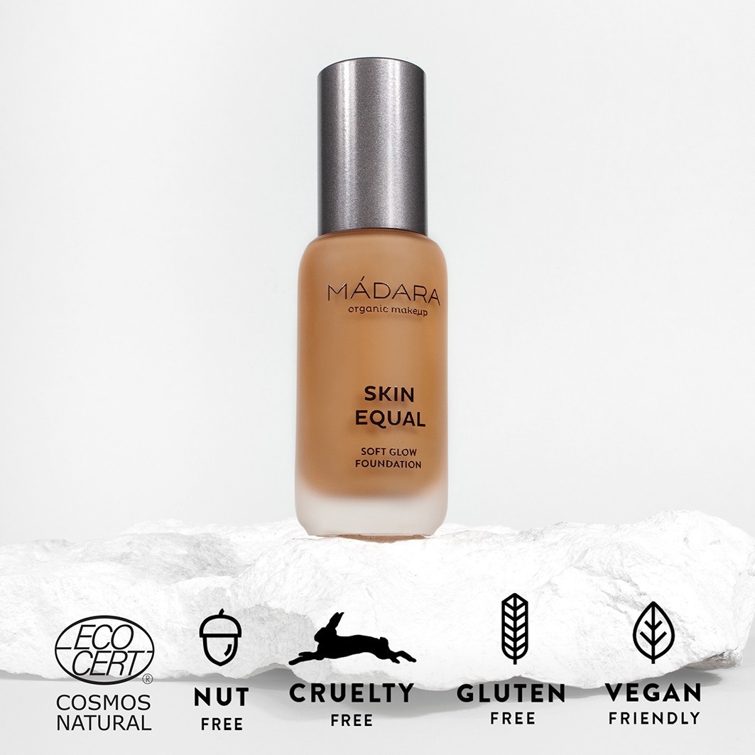 MÁDARA Primer Make-up SKIN EQUAL FOUNDATION, č. 60 OLIVE - 30 ml
