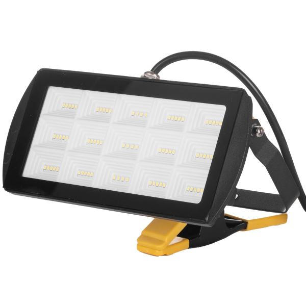 Naświetlacz LED Germina 45W z klipsem z kablem spiralnym 1szt.
