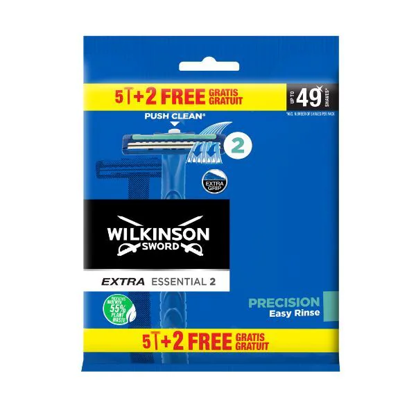 Wilkinson-Sword Extra 2 Essentials 5+2er-Pack | Herren | Superdrug
