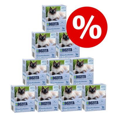Bozita Stückchen in Gelee Sparpackung 18 x 370 g