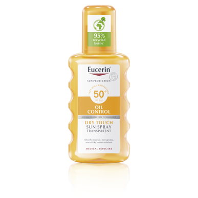 Protector solar corporal en spray Eucerin Oil Control SPF30