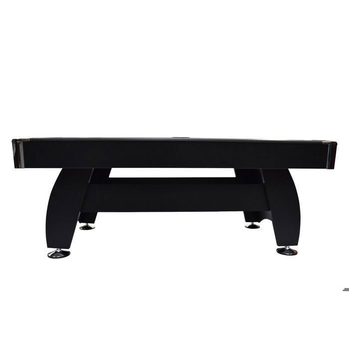 NORTH Gardone Zwart/Rood 8FT Pooltafel