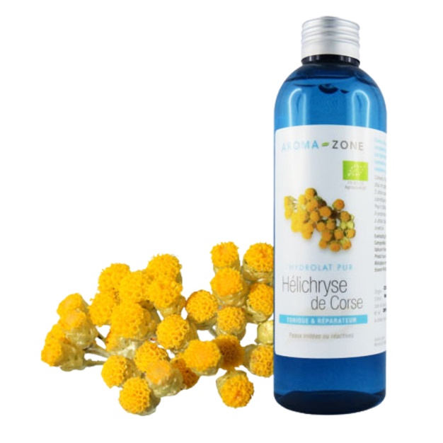 Biologische Corsicaanse Italiaanse Helichrysum-hydrosol 1 liter