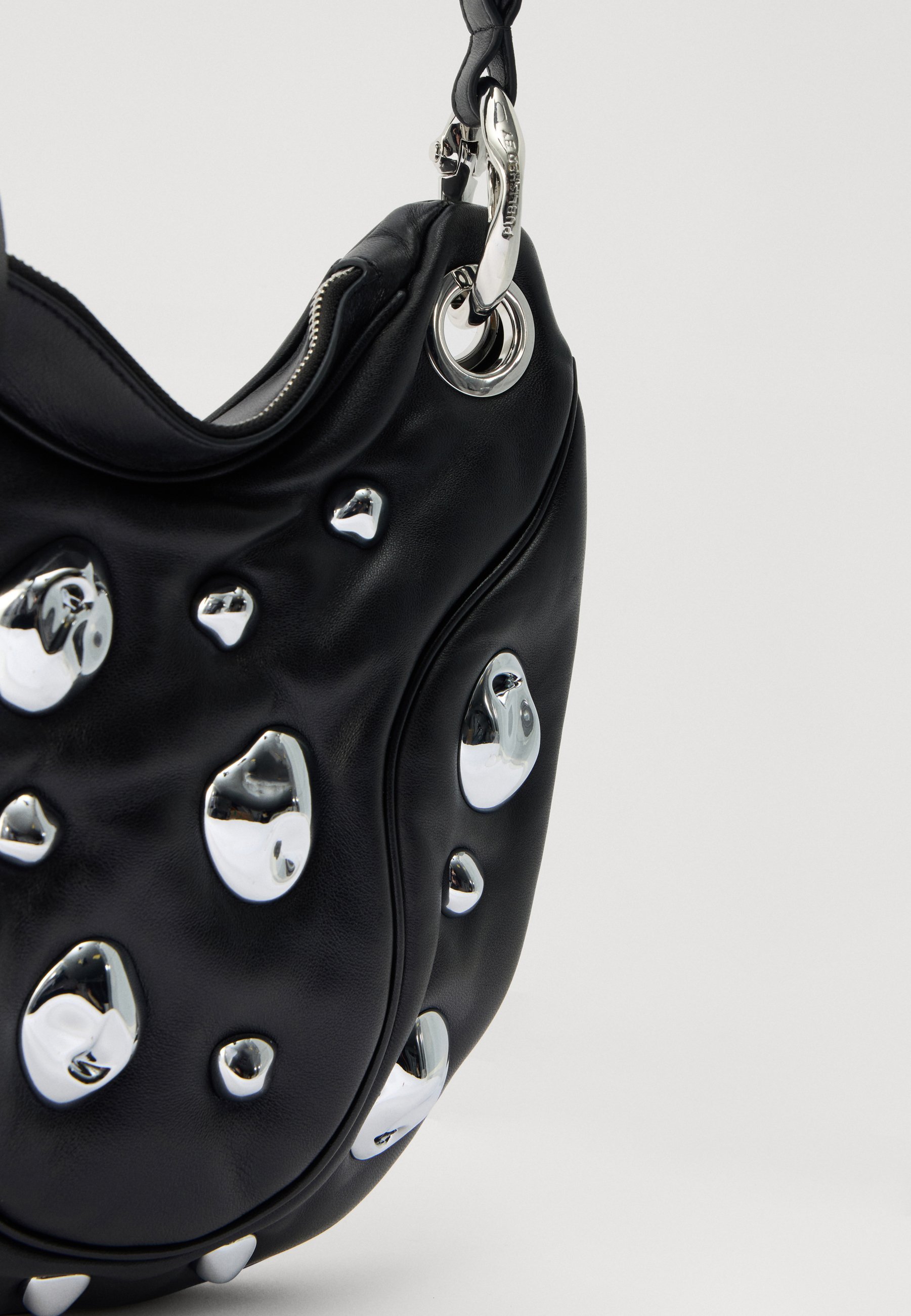 Uitgegeven door PUFFER CLOUD MEDIUM - Handtas - zwart/chroom