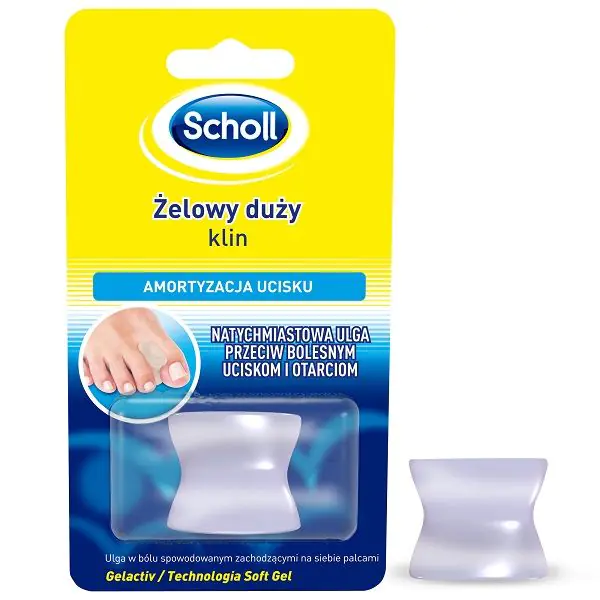 Scholl Gelactiv, Żelowy duży klin między palce