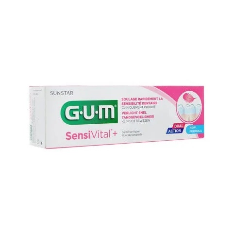GUM Sensivital+ hambapasta tundlikele hammastele 75 ml