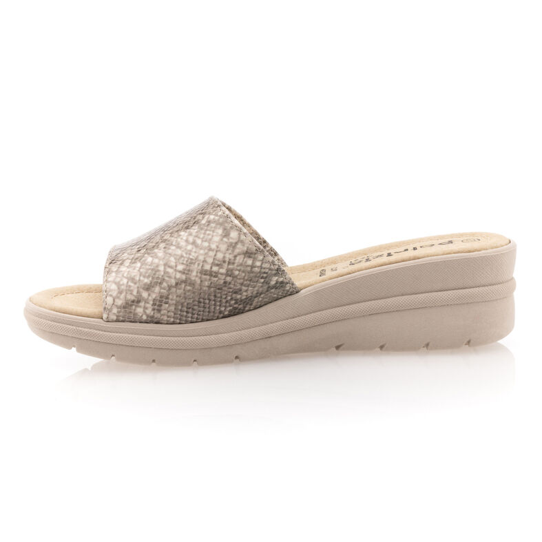 Beige dametøfler