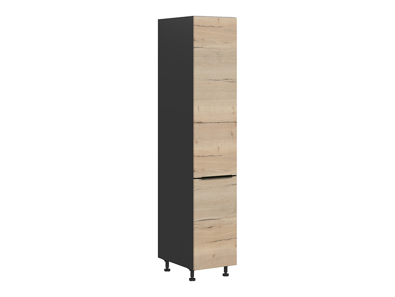Szafka kuchenna dolna wysoka Sole L6 40 cm lewa dąb halifax natura