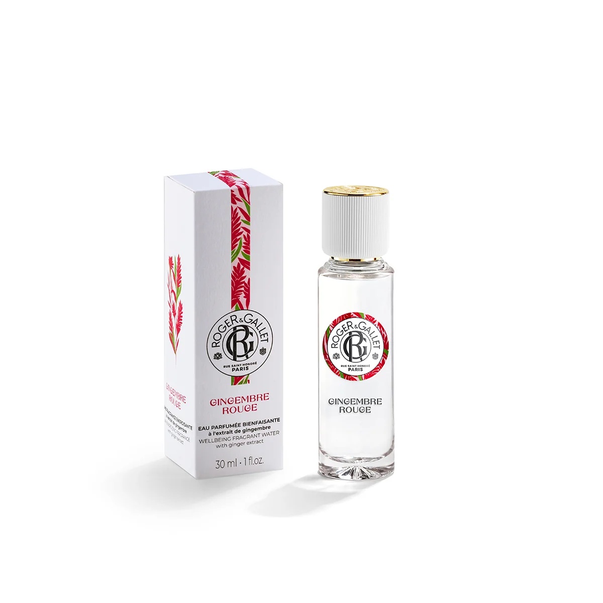 ROGER & GALLET R&G Gingembre Rouge Eau Parfumée 30 ml lichaamsparfum