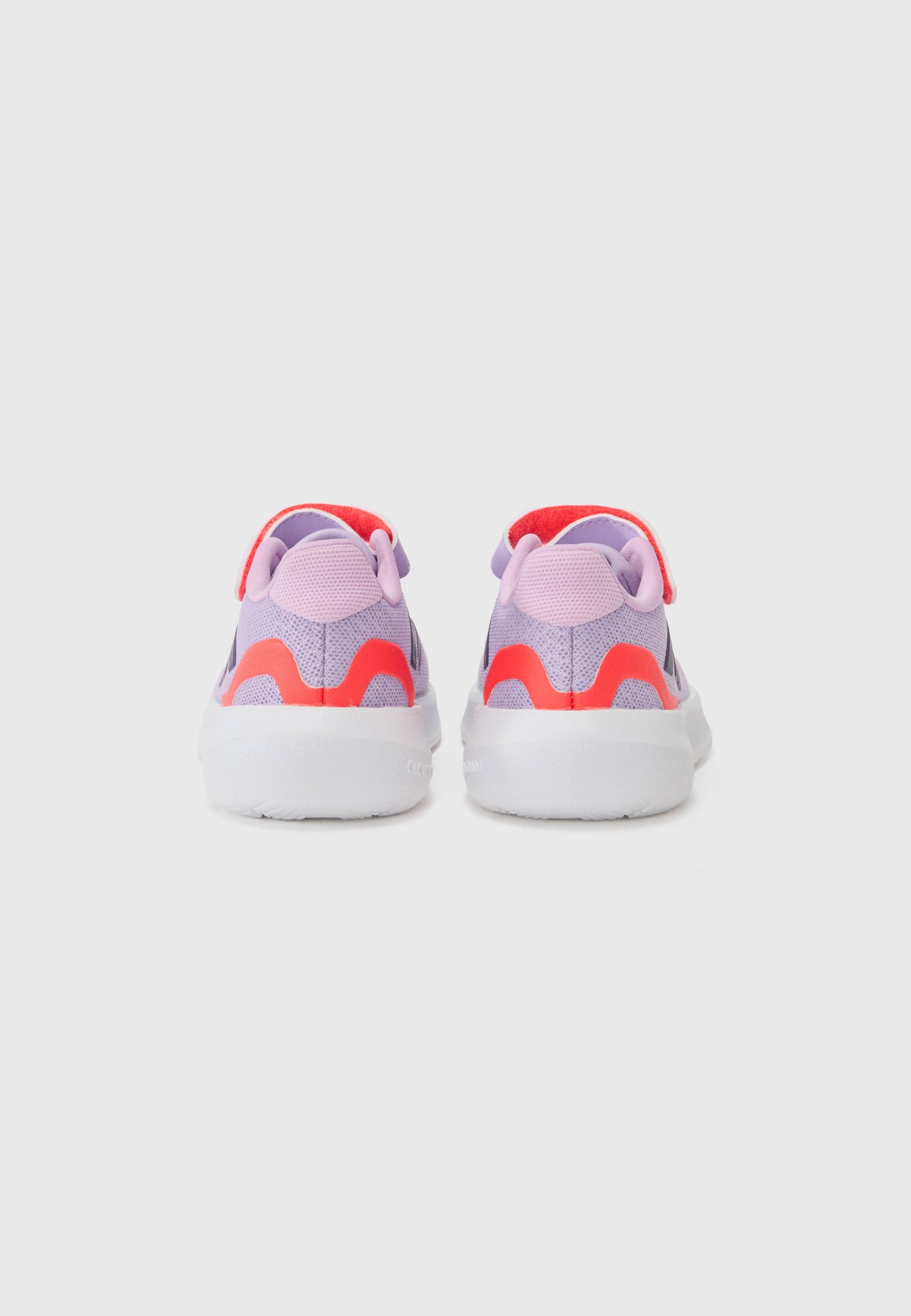 adidas Performance RUNFALCON UNISEX - Hardloopschoenen voor op de weg - poederpaars/aurorapaars/helderrood