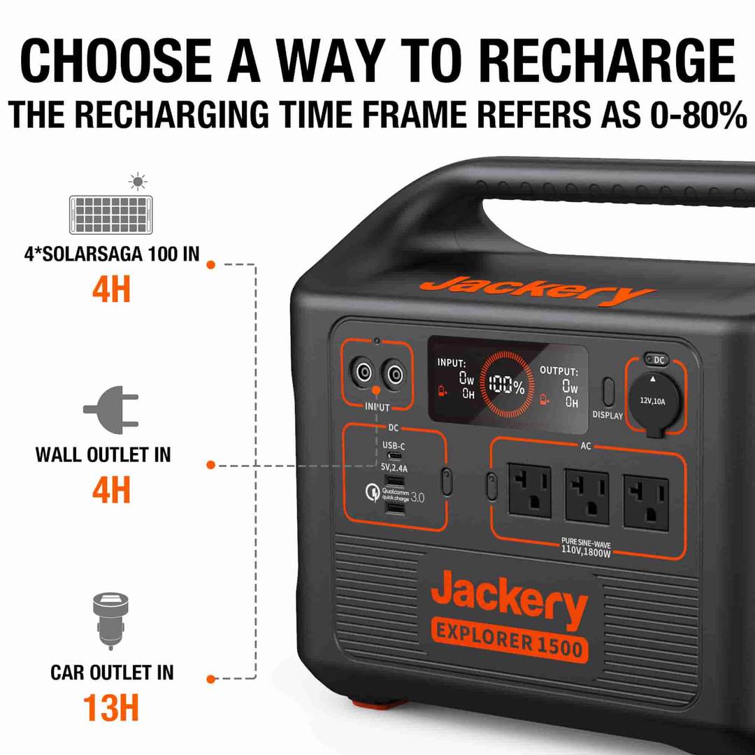 Estação de energia portátil Jackery Explorer 1500
