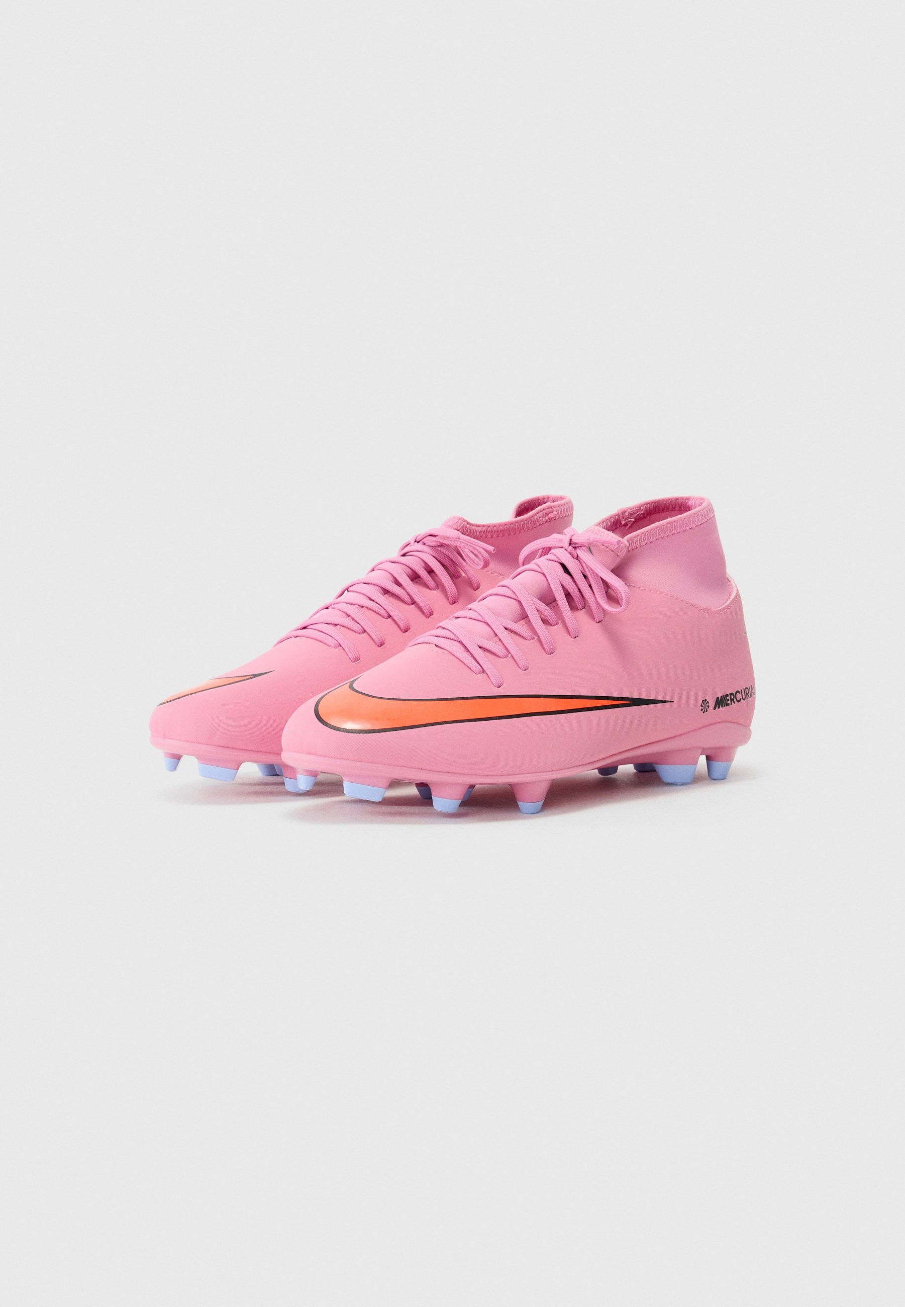 Nike Performance MERCURIAL SUPERFLY 10 CLUB FG/MG - Scarpe da calcio per terreni compatti - magic flamingo/black/total crimson