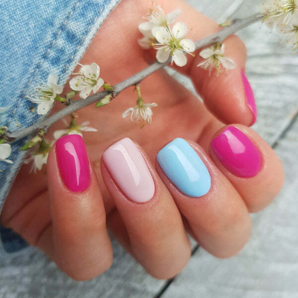 Semilac One Step gelový lak v lahvičce 5ml, odstín 610 Barely Pink