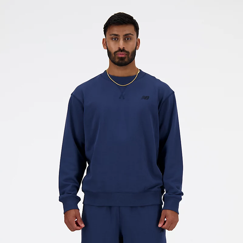Men's French Terry Track and Field Hoodie - NB NAVY