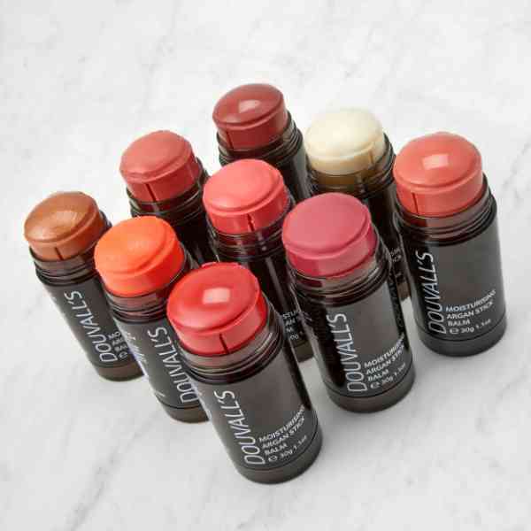 Balsamo stick colorato all'olio di argan di Douvall 30g - Nude francese