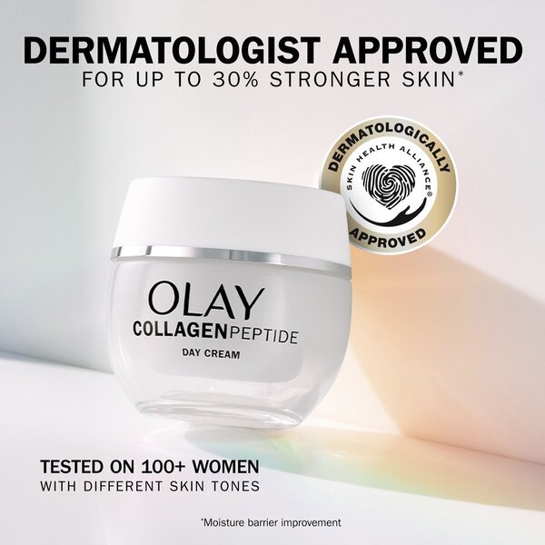 Olay kolagen peptidna dnevna krema SPF30<br>50ml - za zrelo in občutljivo kožo