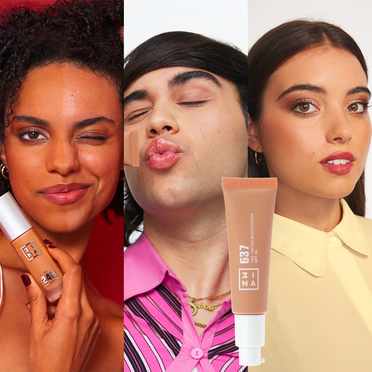 3INA The Tinted Moisturizer SPF30