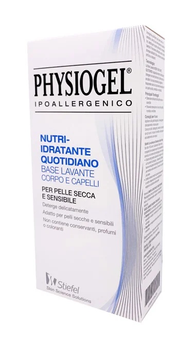 PHYSIOGEL Physiogel Nutri-Hydratant 250 ml Base nettoyante pour le corps et les cheveux