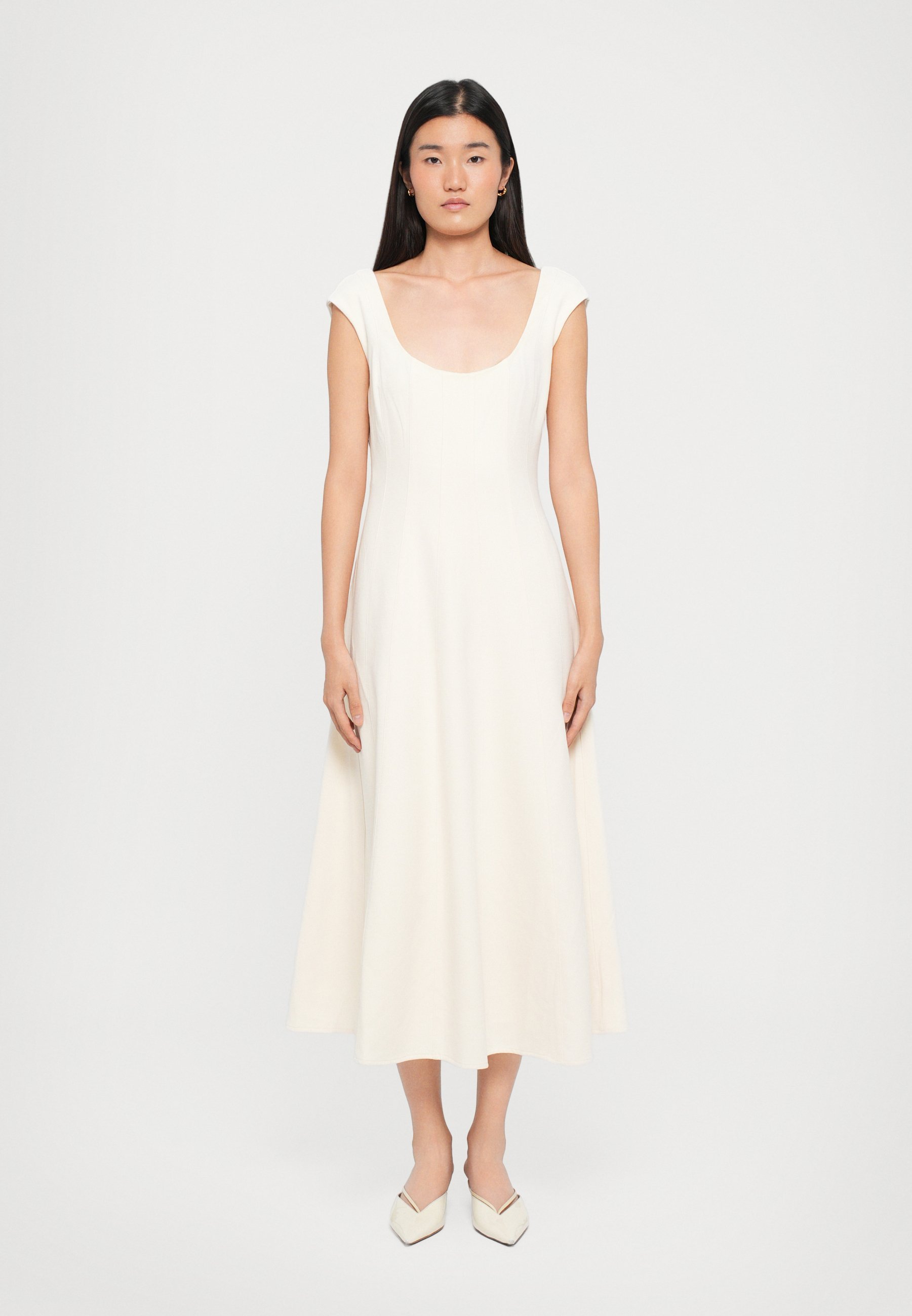 VESTIDO STAUD CHARLOTTE - Vestido para o dia a dia - cru