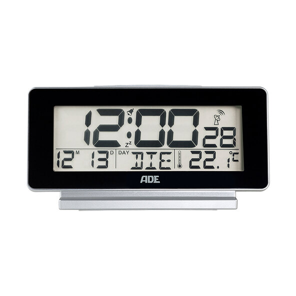Digitální DCF rádiobudík, černý
