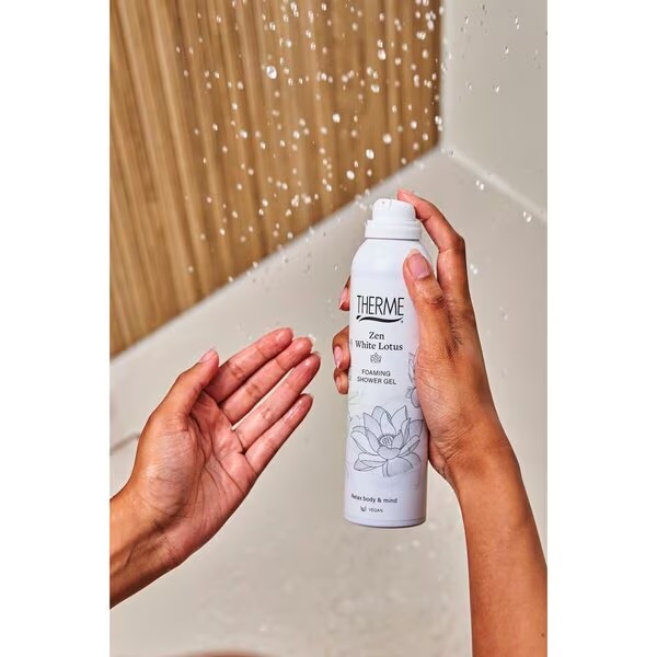 Therme Zen pjena za tuširanje s bijelim lotosom<br>200ml - Normalna koža