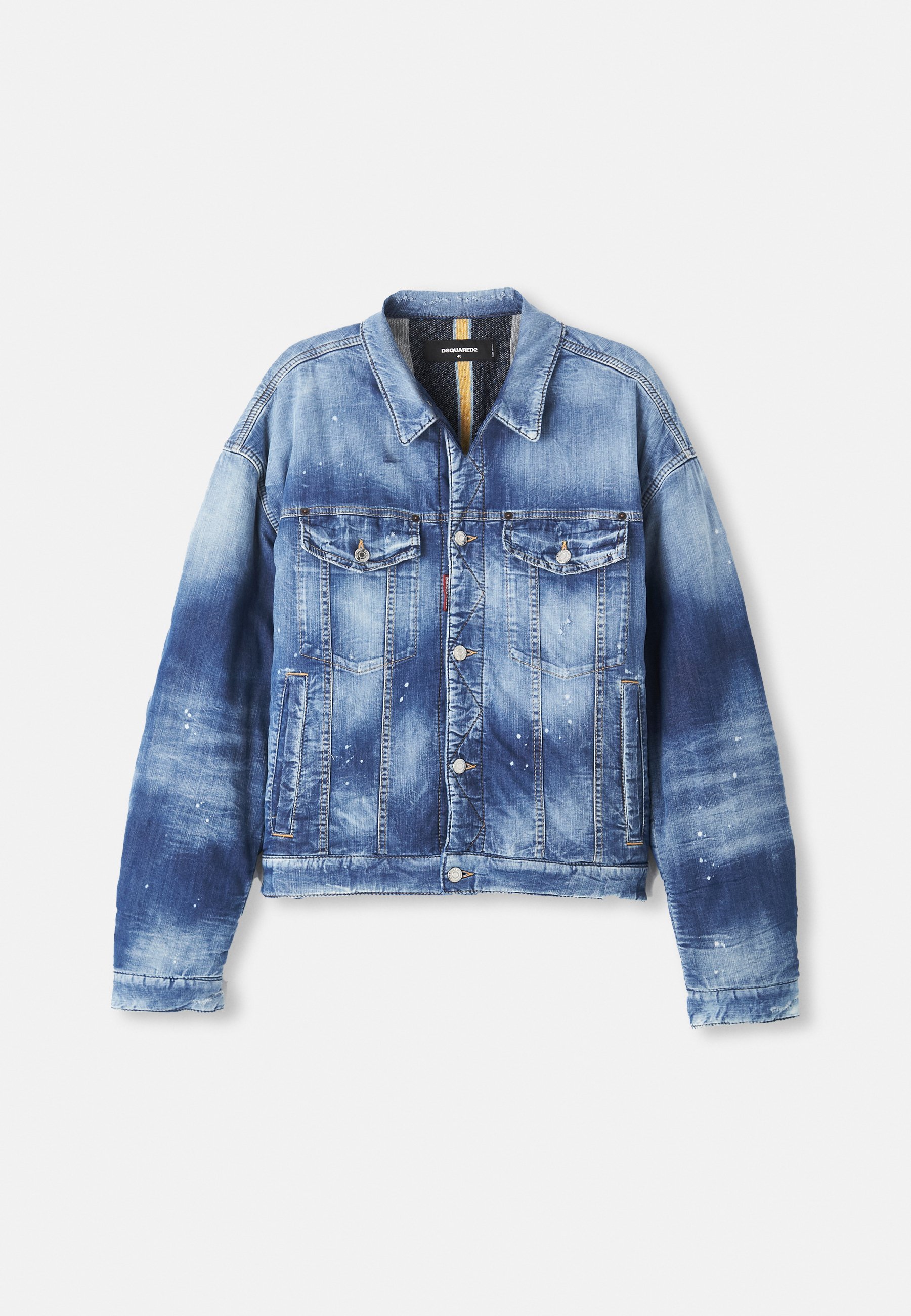 Dsquared2 LIGHT PUFF JACKET - Kurtka jeansowa - granatowa