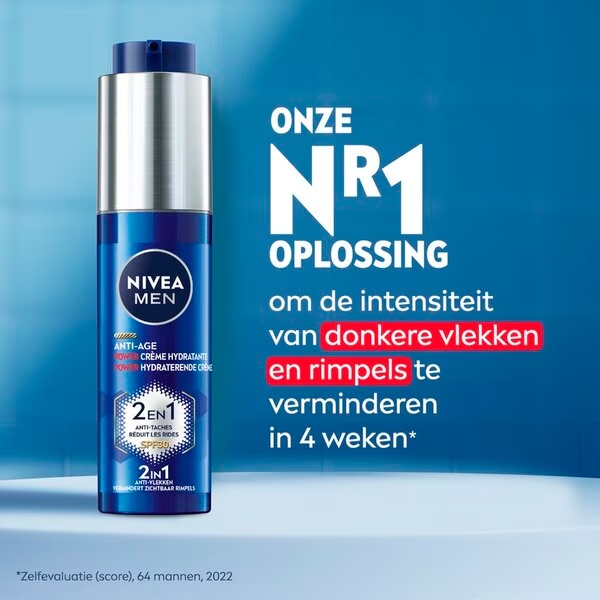 NIVEA Men Anti-Age Power 2-u-1 hidratantna krema<br>50ml