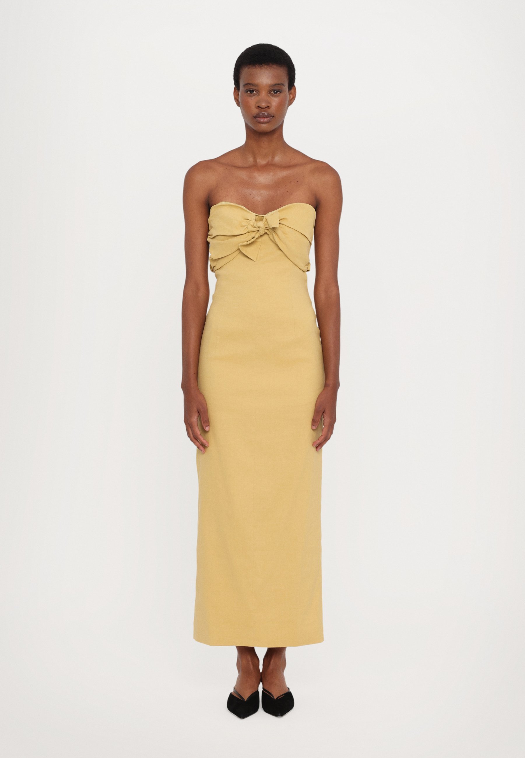 VESTIDO TOVE RAHEL - Vestido longo - areia clara