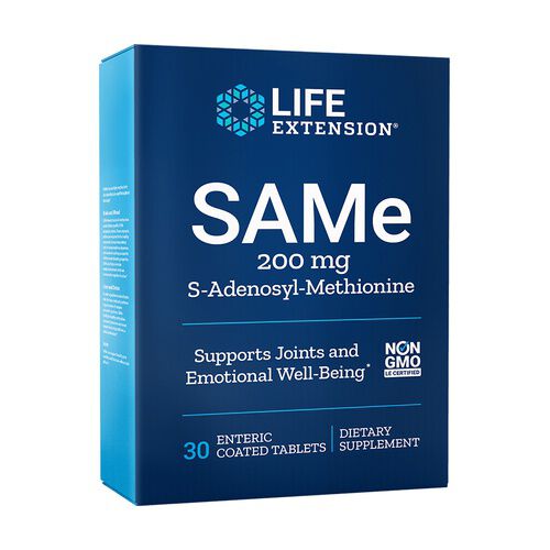 Dzīves pagarināšanas SAMe S-adenozilmetionīns 400 mg