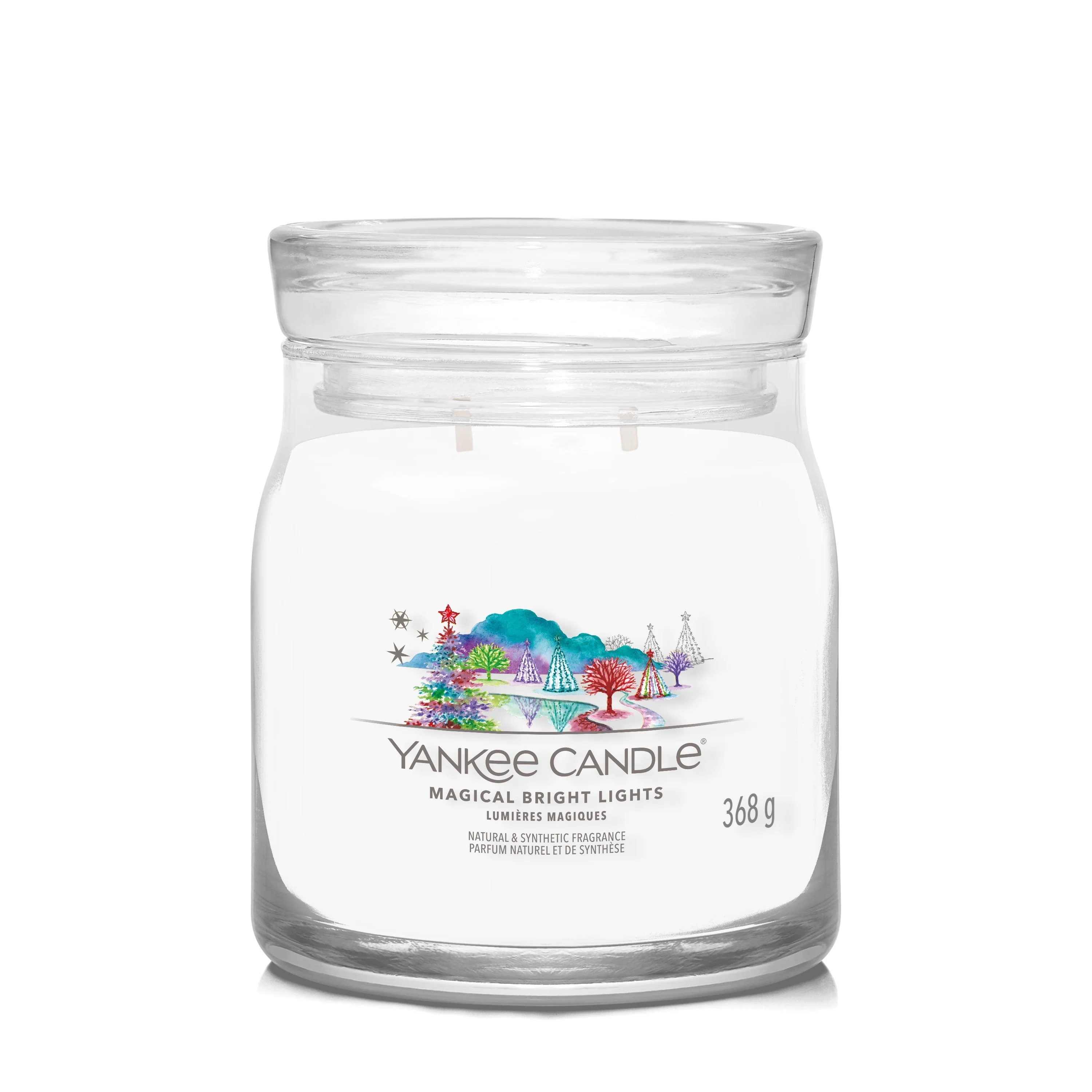 Signature Jar Candles Magical Bright Lights - Candela Profumata